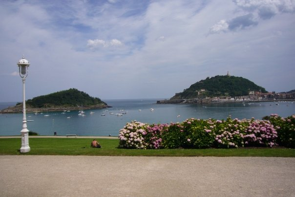 La Concha from Miramar Palace